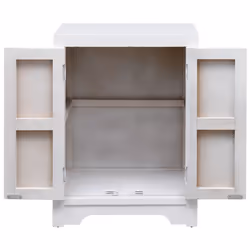 VidaXL 284073 nightstand/bedside table White - Additional view 4