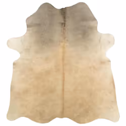 vidaXL Real Cow Hide Rug Beige 150x170cm Area Real Cowhide Cow Skin Carpet - Additional view 4