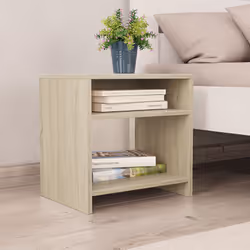 VidaXL 800015 nightstand/bedside table Oak