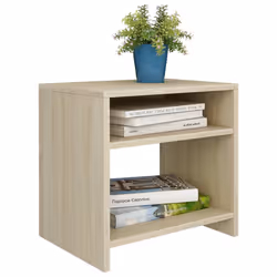 VidaXL 800015 nightstand/bedside table Oak