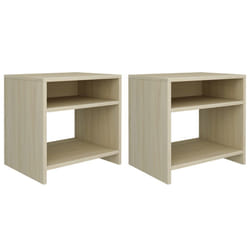 VidaXL 800016 nightstand/bedside table Oak
