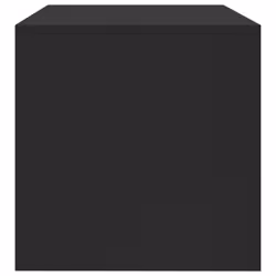 vidaXL TV Cabinet Black Engineered Wood HiFi TV Stand Sideboard Furniture - Additional view 5
