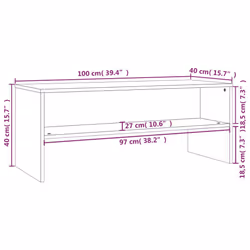 VidaXL 800045 TV cabinet/entertainment centre - Additional view 6