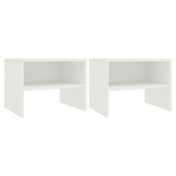 VidaXL 800064 nightstand/bedside table White