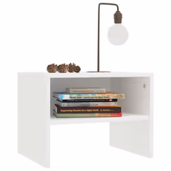 VidaXL 800064 nightstand/bedside table White