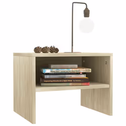 VidaXL 800069 nightstand/bedside table Oak - Additional view 4