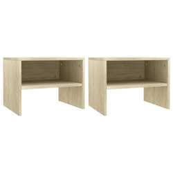 VidaXL 800070 nightstand/bedside table Oak