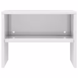 VidaXL 800075 nightstand/bedside table White - Additional view 4