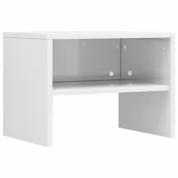 VidaXL 800076 nightstand/bedside table White - Additional view 4