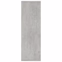 vidaXL Book Cabinet/Sideboard Concrete Grey Engineered Wood Indoor Bookshelf - Additional view 5