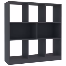 VidaXL 800173, Grey, 8 shelves, Wood, Wood, 975 mm, 295 mm