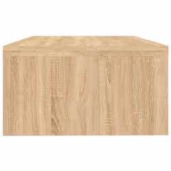 vidaXL Monitor Stand with a Storage Shelf Sonoma Oak Engineered Wood TV Stand - Additional view 5