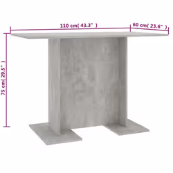 VidaXL 800247 kitchen/dining table - Additional view 6