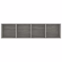 vidaXL Book Cabinet/TV Cabinet Concrete Grey Media Stand Display Wall Shelf - Additional view 6