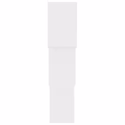vidaXL Cube Wall Shelf White Engineered Wood Floating Cabinet Wall Cube Shelf - Additional view 5