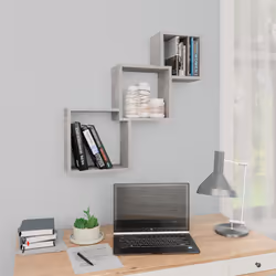 VidaXL 800274 shelve Wood Grey
