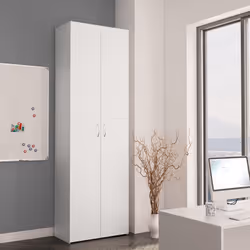 vidaXL Office Cabinet White Engineered Wood Filing Folder Cabinet Storage Rack - Additional view 10