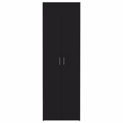 vidaXL Office Cabinet Black Engineered Wood Filing Folder Cabinet Storage Rack - Additional view 4