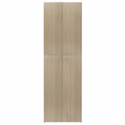 vidaXL Office Cabinet Sonoma Oak Engineered Wood Filing Folder Storage Rack - Additional view 11