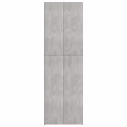 vidaXL Office Cabinet Concrete Grey Engineered Wood Filing Folder Storage Rack - Additional view 4
