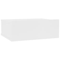 VidaXL 800306 nightstand/bedside table White