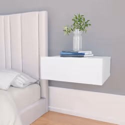 VidaXL 800306 nightstand/bedside table White