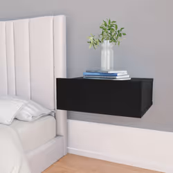 VidaXL 800308, Black, Wood, 40 kg, 400 mm, 300 mm, 150 mm