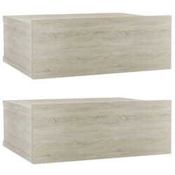 VidaXL 800313 nightstand/bedside table Oak