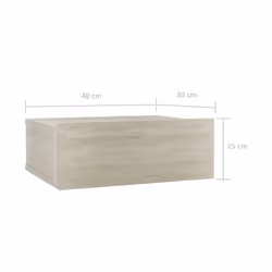 VidaXL 800313 nightstand/bedside table Oak - Additional view 7