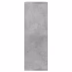 vidaXL Wall Shelf Concrete Grey Engineered Wood Floating Cabinet Bookshelf - Additional view 9