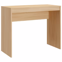vidaXL Desk Sonoma Oak Engineered Wood Computer Workstation Corner Study Desk