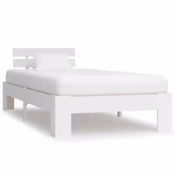 VidaXL 283155, White, 105 cm, 2.13 m, 66 cm, 1000 x 2000 mm, 1 pc(s)