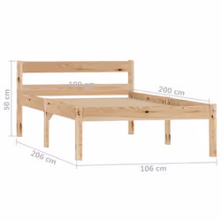 VidaXL 283191 bed frame - Additional view 7