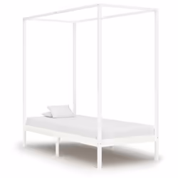 VidaXL 283263, White, 104 cm, 2.04 m, 2 m, 1000 x 2000 mm, 30 cm