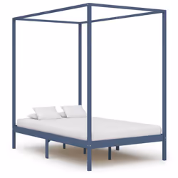 VidaXL 283276, Grey, 1240 mm, 2.04 m, 2000 mm, 1200 x 2000 mm, 30 cm