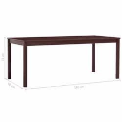 VidaXL 283407 kitchen/dining table - Additional view 5