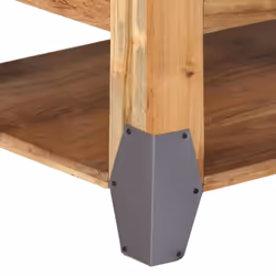 vidaXL Solid Acacia Wood Coffee Table 110x52x45cm Home Couch Side Trunk Stand - Additional view 8