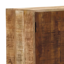 vidaXL Solid Mango Wood Sideboard 3 Drawers and 1 Door Highboard Side Cabinet - Additional view 6