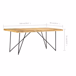 VidaXL 282880 kitchen/dining table - Additional view 6