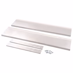 vidaXL 2-Tier Floating Wall Shelf Stainless Steel 150cm Hanging Display Unit - Additional view 4