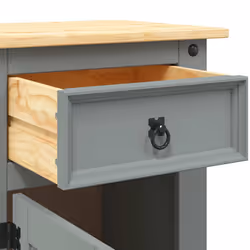 VidaXL 282617 nightstand/bedside table Brown, Grey - Additional view 7
