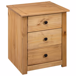 VidaXL 282652 nightstand/bedside table Natural - Additional view 4