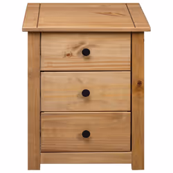 VidaXL 282652 nightstand/bedside table Natural - Additional view 5