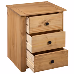 VidaXL 282652 nightstand/bedside table Natural - Additional view 6