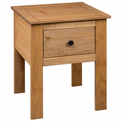 VidaXL 282691 nightstand/bedside table Natural - Additional view 4
