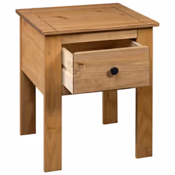 VidaXL 282691 nightstand/bedside table Natural - Additional view 5