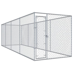 vidaXL Outdoor Dog Kennel 760x192x185cm Sturdy Durable Dog House Garden Cage