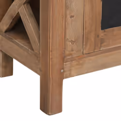 vidaXL TV Cabinet with 3 Drawers TV Stand Media TV Unit Solid Mahogany Wood - Additional view 6