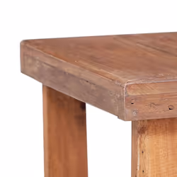 vidaXL Coffee Table Hallway End Table Accent Side Table Solid Mahogany Wood - 60 x 45 x 23 cm - Additional view 2