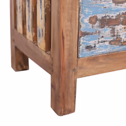 vidaXL Bedside Cabinet Nightstand Bed Table Side Table Solid Mahogany Wood - Additional view 7